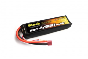 Black Magic Аккумулятор LiPo 11,1V(3S) 4500mAh 50C Deans plug