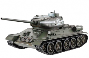 Радиоуправляемый танк Taigen 1:16 T34-85 (зеленый) 2.4 Ghz (ИК) TG3909-1G-IR