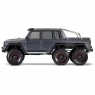 Радиоуправляемая модель для трофи Traxxas TRX-6 Mercedes-Benz G63 AMG 6x6 RTR (цвет серебристый, быстросъемное крепление кузова)