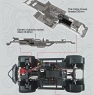 Радиоуправляемая модель для трофи Yikong 4082 V3 1/8 crawler Rubikon (синий) RTR - YK-4082V3-RB