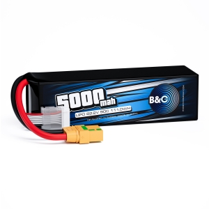 Аккумулятор B&C LiPo 5000 mAh 22.2V (6s), 90C, XT90, Soft case