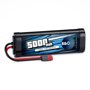 Аккумулятор B&C NiMH 6-Cells 5000 MAH 7.2V, T-Plug