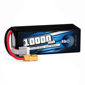 Аккумулятор B&C LiPo 10000 mAh 30.8V (8S HV), 100C, XT90S, Soft case