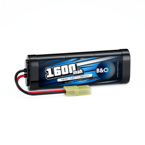 Аккумулятор B&C NiMH 6-Cells 1600 MAH 7.2V, Mini Tamiya