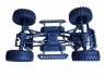 Радиоуправляемый трофи Remo Hobby Trial Rigs Truck 10275 (синий) 4WD 2.4G 1/10 RTR