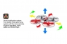 Радиоуправляемый квадрокоптер X4 4CH quadcopter with 6AXIS GYRO