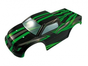 Кузов трака зеленого цвета для моделей Himoto E10MT, E10MTL