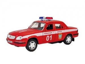 Машина Autotime &quot;ГАЗ-31105 &quot;ВОЛГА&quot; пожарная охрана 1:43