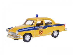 Машина Autotime &quot;ГАЗ-21 &quot;ВОЛГА&quot; ГАИ СССР 1:43