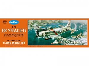 Сборная дер.модель.Самолет Skyraider. Guillows 1:35