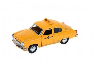 Машина Autotime &quot;ГАЗ-21 &quot;ВОЛГА&quot; желтое такси 1:43