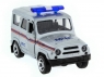 Машина &quot;АВТОПАНОРАМА&quot; инерц. УАЗ-469 (МЧС) 1/50, в/к 12*7*5,5 см