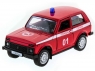 Машина &quot;АВТОПАНОРАМА&quot; инерц. ВАЗ 2121 1/50, в/к 12*7*5,5 см, красная
