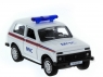 Машина &quot;АВТОПАНОРАМА&quot; инерц. ВАЗ 2121 1/50, в/к 12*7*5,5 см, белая