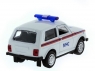 Машина &quot;АВТОПАНОРАМА&quot; инерц. ВАЗ 2121 1/50, в/к 12*7*5,5 см, белая
