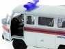 Машина &quot;АВТОПАНОРАМА&quot; инерц. УАЗ-452 (МЧС) 1/50, в/к 12*7*5,5 см