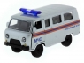 Машина &quot;АВТОПАНОРАМА&quot; инерц. УАЗ-452 (МЧС) 1/50, в/к 12*7*5,5 см