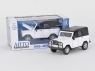 Машина &quot;АВТОПАНОРАМА&quot; УАЗ-469 1/24 в/к 22*12*11 см, белая, тент