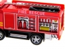 Машина Kinsmart Пожарная машина Rescue Fire Engine инерция (1/12шт.) б/к