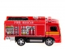 Машина Kinsmart Пожарная машина Rescue Fire Engine инерция (1/12шт.) б/к