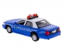 Машина Kinsmart &quot;Ford Crown Victoria&quot; (police) инерция (1/12шт) 1:42 б/к