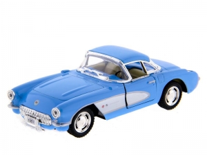 Машина Kinsmart &quot;Chevrolet Corvette 1957&quot; инерция (1/12шт.) 1:34 б/к
