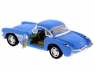 Машина Kinsmart &quot;Chevrolet Corvette 1957&quot; инерция (1/12шт.) 1:34 б/к