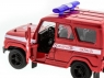Машина &quot;АВТОПАНОРАМА&quot; инерц. УАЗ-469 (пожарная) 1/50, в/к 12*7*5,5 см