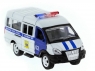 Машина &quot;АВТОПАНОРАМА&quot; инерц. &quot;ГАЗель&quot;(полиция) 1/50, в/к 14,5*8*5,5 см