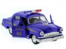 Машина &quot;АВТОПАНОРАМА&quot; инерц. ГАЗ-21 (милиция) 1/43, в/к 14*7*5,5 см