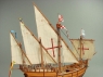 Сборные бумажные модели Shipyard каракка Santa Maria и каравелла Nina (№65), 1/96