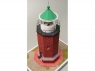 Сборная картонная модель Shipyard маяк Rotes Kliff Lighthouse (№87), 1/72