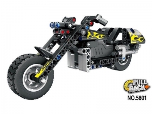 Конструктор Qihui  Mechanical Master Мотоцикл совместим с QH5802, инерционный (183 детали)