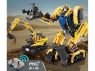 Радиоуправляемый конструктор CADA 2 в 1 экскаватор ROCK MAN (930 деталей), (китайская коробка)