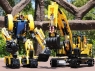 Радиоуправляемый конструктор CADA 2 в 1 экскаватор ROCK MAN (930 деталей), (китайская коробка)