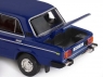 Машина &quot;АВТОПАНОРАМА&quot; ВАЗ 2106, 1/22, синий, инерция, в/к 24,5*12,5*10,5 см