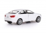 Машина &quot;АВТОПАНОРАМА&quot; LADA VESTA седан, 1/24,  белый, свет. звук. эффекты, в/к 24,5*12,5*10,5 см