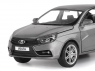 Машина &quot;АВТОПАНОРАМА&quot; LADA VESTA седан, 1/24,  серый, свет. звук. эффекты, в/к 24,5*12,5*10,5 см