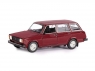 Машина &quot;АВТОПАНОРАМА&quot; ВАЗ 2104, 1/24, бордовый, инерция, в/к  24,5*12,5*10,5 см