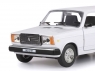 Машина &quot;АВТОПАНОРАМА&quot; ВАЗ 2107, 1/24, белый, инерция, в/к 24,5*12,5*10,5 см