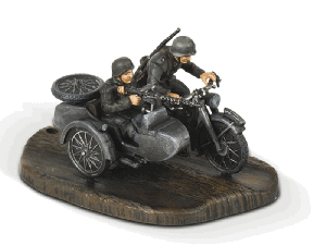 Сборные солдатики ZVEZDA Немецкий мотоцикл R-12, 1/72