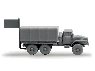 Сборная модель ZVEZDA Советский грузовик &quot;Урал&quot;, 1/100