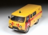 Сборная модель ZVEZDA УАЗ-3909 &quot;Буханка&quot; Аварийная газовая служба, 1/43