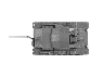 Сборная модель ZVEZDA Немецкое штурмовое орудие Stug-III Ausf.B, 1/100