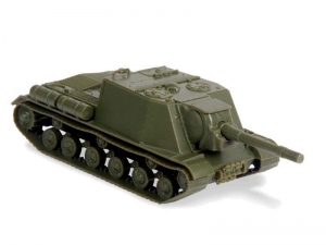 Сборная модель ZVEZDA Советское штурмовое орудие ИСУ-152, 1/100
