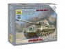 Сборная модель ZVEZDA Тяжелый Немецкий танк &quot;Королевский Тигр&quot; Порше, 1/100