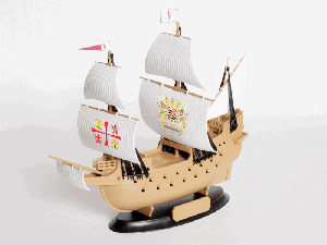 Сборная модель ZVEZDA Флагман Непобедимой Армады галеон &quot;Сан-Мартин&quot;, 1/350