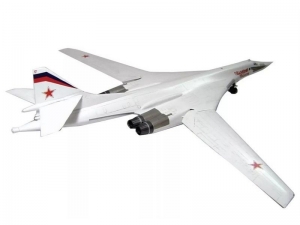 Сборная модель ZVEZDA Российский стратегический бомбардировщик Ту-160, подарочный набор, 1/144