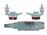 Сборная модель ZVEZDA Российский крейсер &quot;Адмирал флота Сов. Союза Кузнецов», под. набор, 1/720