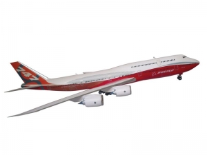 Сборная модель ZVEZDA Пассажирский авиалайнер Боинг 747-8, 1/144